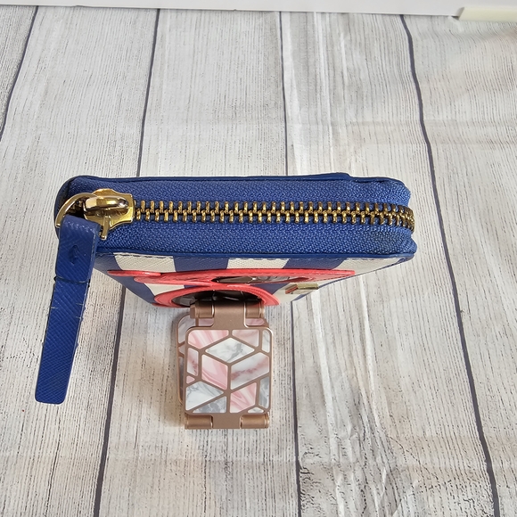 Kate Spade "Make a Splash" Neda Zip-Around Contentialn Wallet - Picture 7 of 14